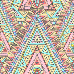 Seamless pattern with geometric elements.