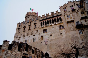 Trento castle in Italy