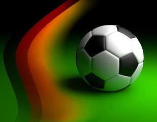 Naklejka premium Fussball Deutschland - 3D