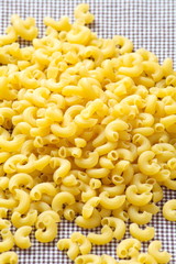 Close - up Italian Macaroni Pasta raw food