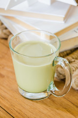 Green tea latte