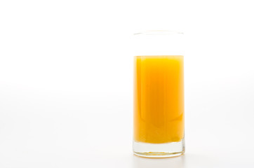 Orange juice glass