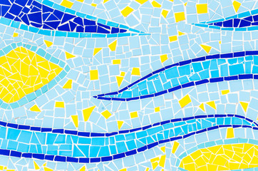 Color mosaic texture background