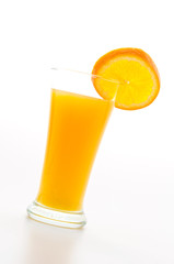 Orange juice glass