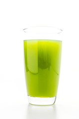 Kiwi juice glass