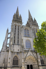 Fototapeta premium Cathedral of Quimper. France