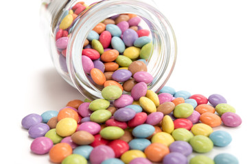 Bunte Dragees