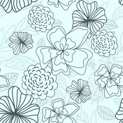 Seamless floral pattern