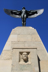 Lilienthal Denkmal in Berlin-Lichterfelde
