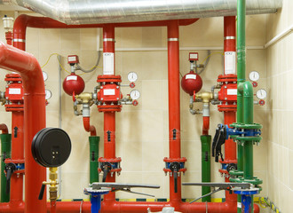 Fire sprinkler control system