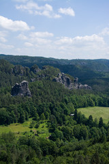 Elbsandsteingebirge, Sachsen, Deutschland