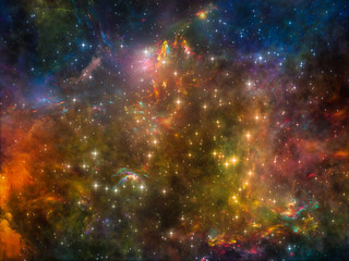 Obraz na płótnie Canvas Energy of Space