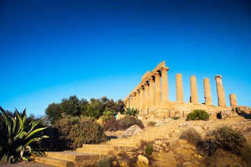 Juno Temple Ruins in Agrigento, Sicily, Italy - 65978854