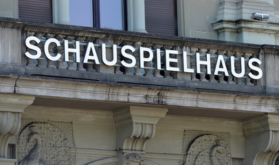 Obraz premium théâtre de zürich