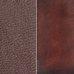 Fototapeta premium Brown leather texture