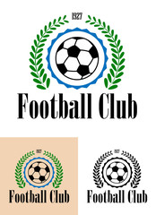 Football Club tetro emblem