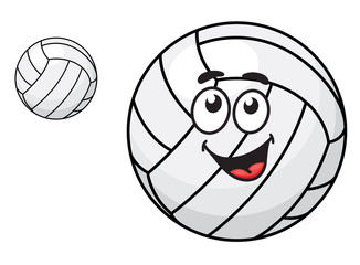 Cartoon volleyball ball