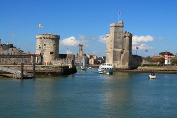 Entrée du vieux port de La Rochelle