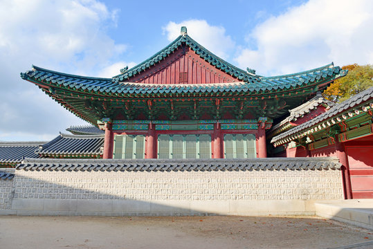Traditional Architecture, Changgyeong Palace, South Korea