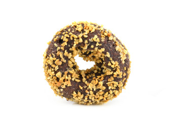 Donut isolated on white background