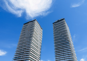 Newly Constructed Condo Towers