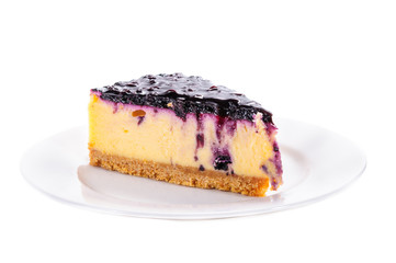 Blueberry cheesecake