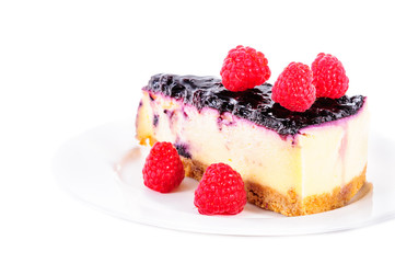 Blueberry cheesecake