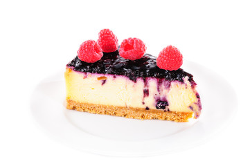 Blueberry cheesecake