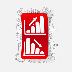 Drawing business formulas: chart