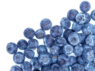 Blueberry isolated on white background