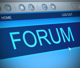 Forum concept.