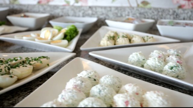  Delicious Fresh Buffet Table in a Hotel