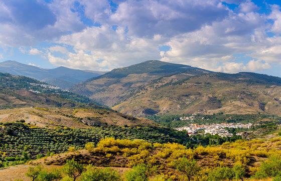 Cadier and Berchules Villages, Granada, Andalusia, Spain