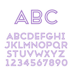 Handmade sans-serif font