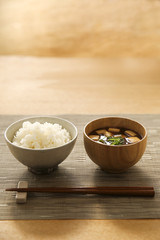 シンプルな和食