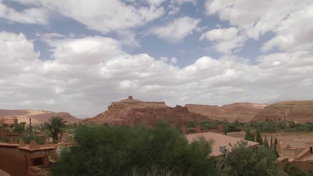 Timelapse Ksar ait ben haddou Morocco