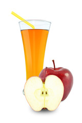 fresh apple juice