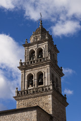 Fototapeta na wymiar Encina Church tower in Ponferrada