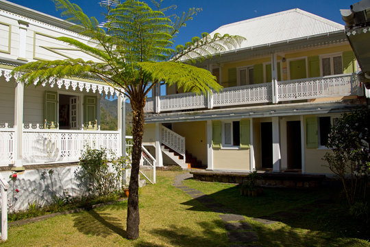 Traditionelles Haus in Hell Bourg, Reunion