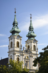 Fototapeta na wymiar Kościół św Anny, Budapeszt. 4