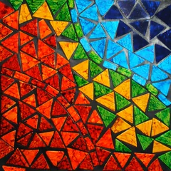 Gordijnen Mosaic © kalinda12