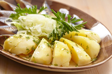 Matjes with Potatoes