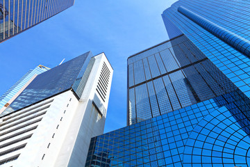 Fototapeta na wymiar Skyscraper in Hong Kong