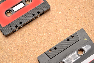 Tape cassette background