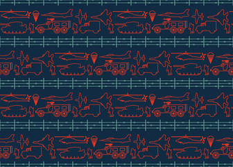 seamless military pattern 12