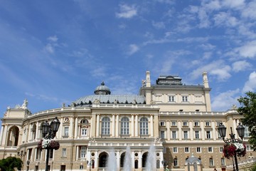 Fototapeta na wymiar Odessa Opera House
