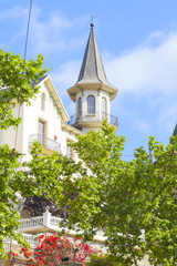 Naklejka premium barcelona house