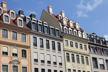 Stadthäuser aus der Gründerzeit in Dresden