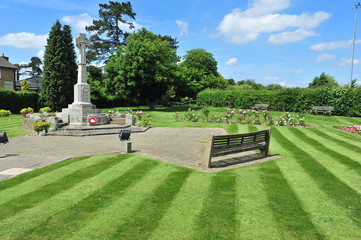 Obraz premium War Memorial in Horley, Surrey, England