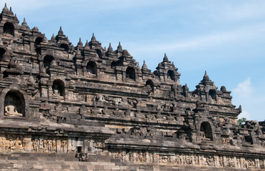 Fototapeta na wymiar Details of Borobudur